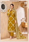 Turkish Edition 4 By Alok Suit Viscose Rayon Surat Dress Material Wholesale Market